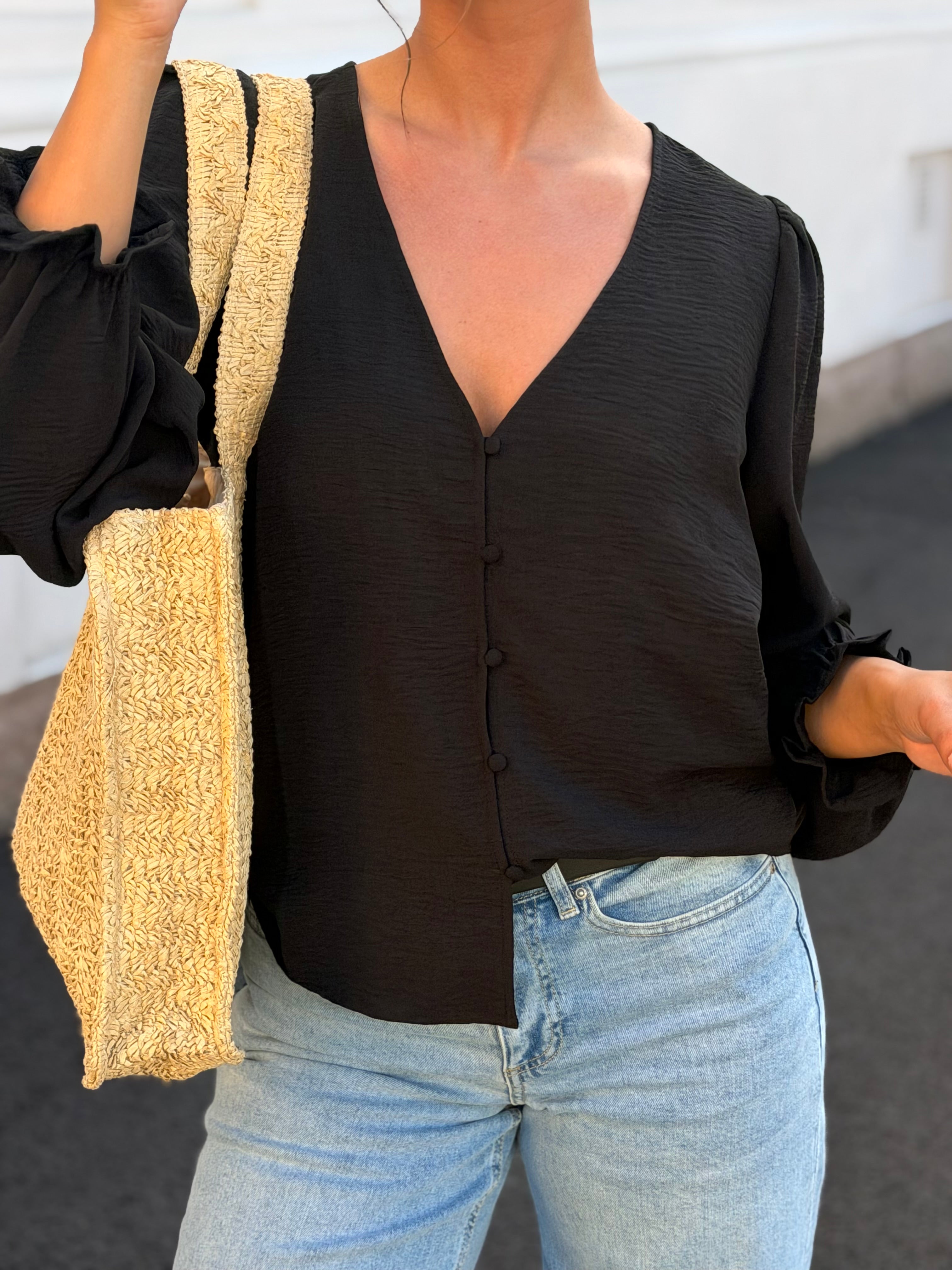 PCTIFFANY TOP - Black